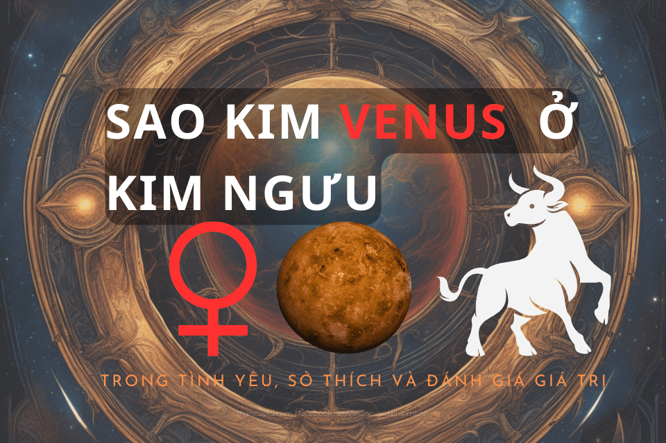  sao kim Venus kim ngưu