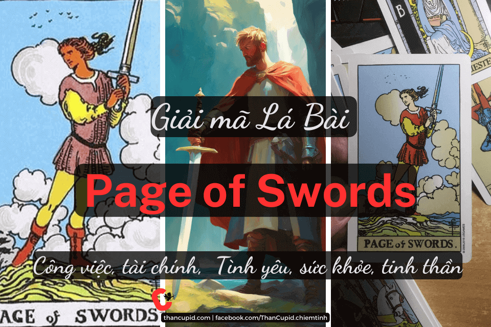 Lá Bài Page of Swords